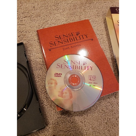 Sense and Sensibility (DVD, 2004, Classic DVD and Book Collection) Jane Austen - Picture 3 of 7